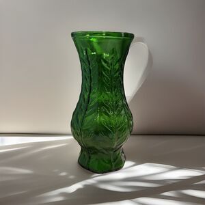 Vintage 1980 FTD emerald green vase